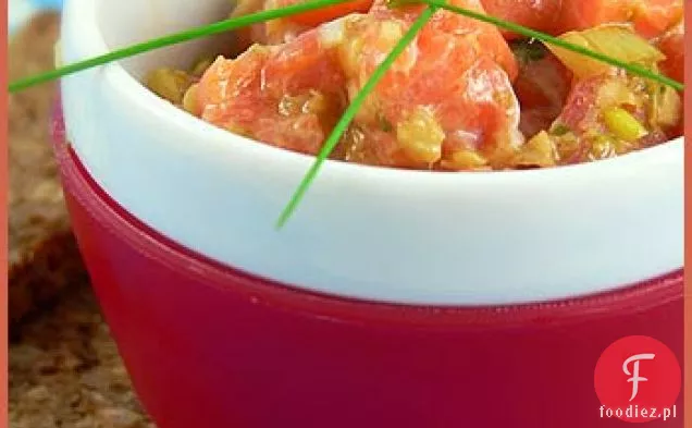 Tatar Z Łososia Imbirowego