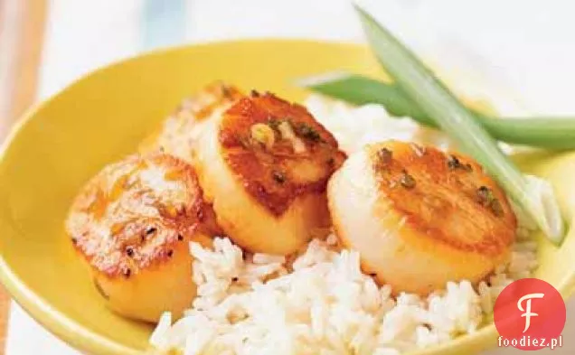 Gingered Scallops