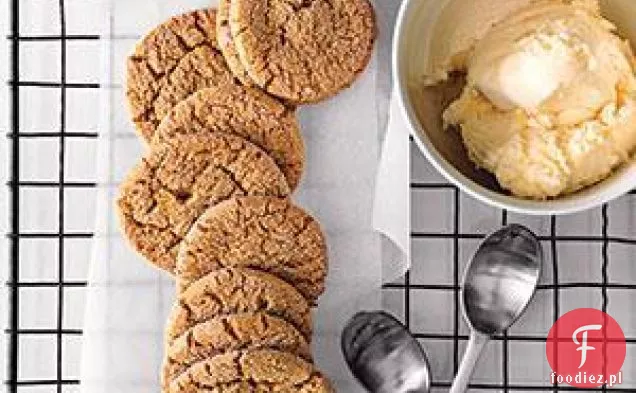 Gingersnaps Z Krystalizowanym Imbirem