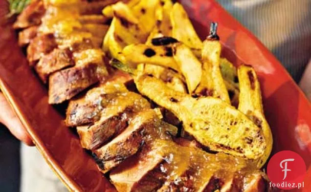 Grillowana Polędwiczka Wieprzowa Z Sosem Piernikowym