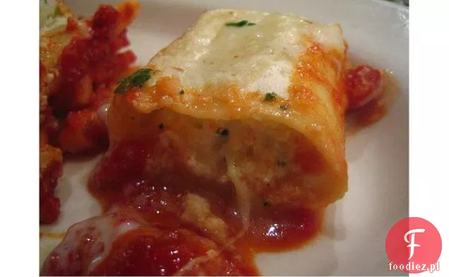 Nadziewane Gigantyczne Muszle Morskie Lub Manicotti