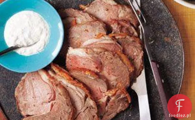 Peppered Rostbef Z Sosem Chrzanowym Przepis