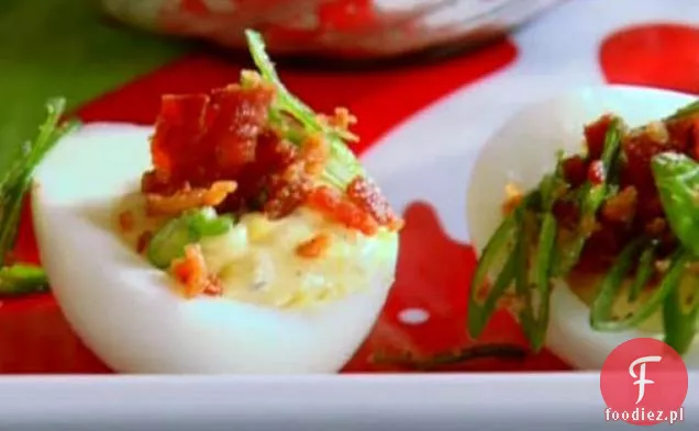 Wakacje Chrzan Deviled Eggs