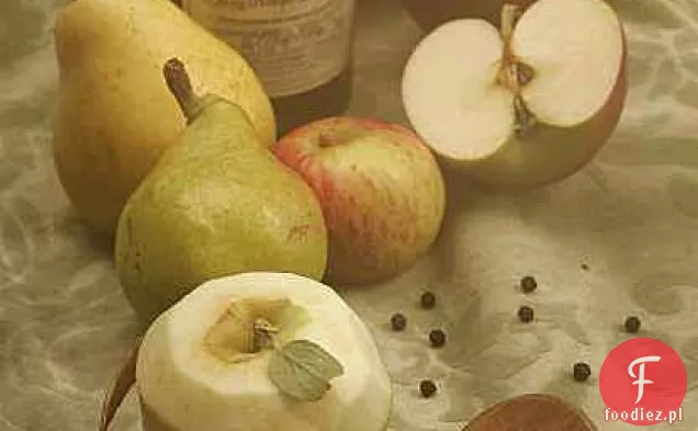 Placki ziemniaczane z dżemem jabłkowo-cebulowym i chrzanowym Creme Fraiche