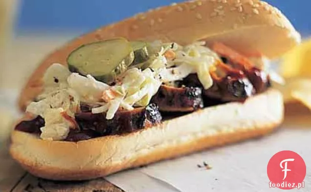 Hoagies wieprzowo-Coleslaw z grilla