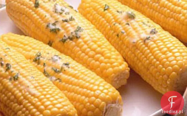 Kukurydza na kolbie z Sezonowanym masłem