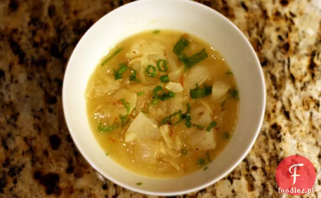 Dziś Kolacja: zupa z cytryny i szafranu