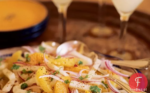 Pikantna sałatka pomarańczowo-Jicama