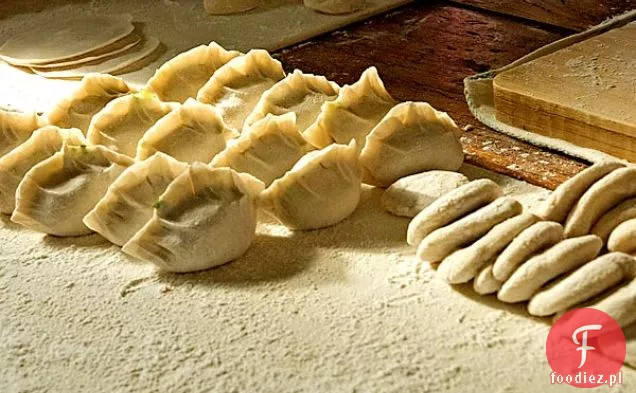 Pierogi Z Krewetkami Nadzienie