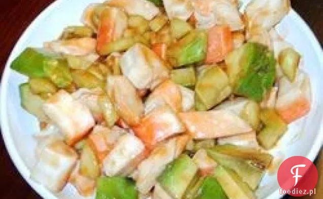 Ceviche z raków, krabów i krewetek