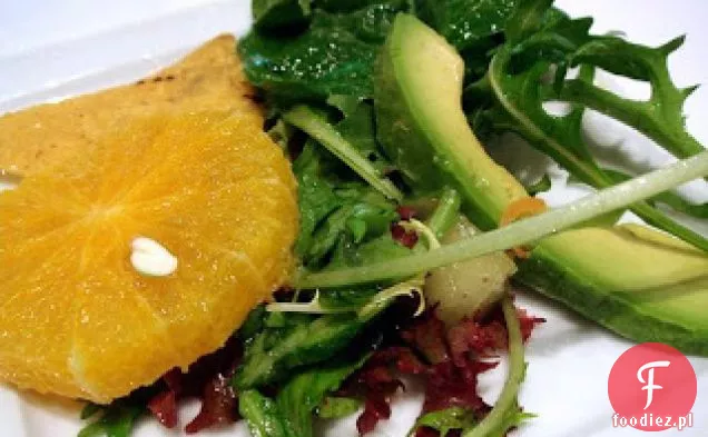 Mieszana Sałatka Zielona z winegretem Kolendrowo-limonkowym