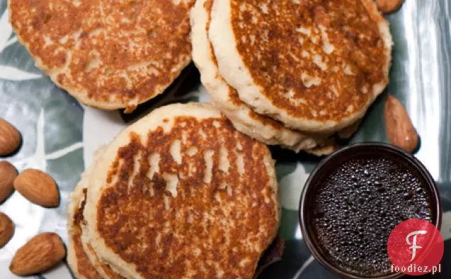 Cytrynowe naleśniki migdałowe (bezglutenowe, wegańskie, bez soi)