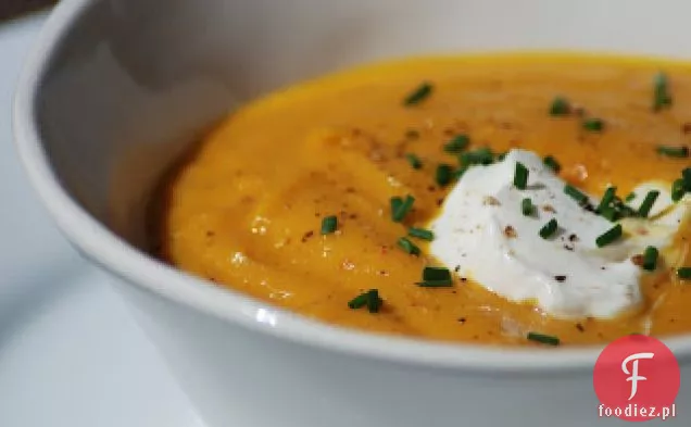 Zupa Z Pieczonej Marchwi I Pasternaku