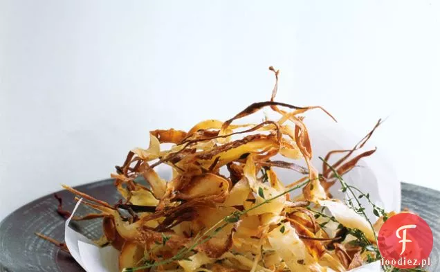 Paski Parmezanu I Tymianku Cytrynowego