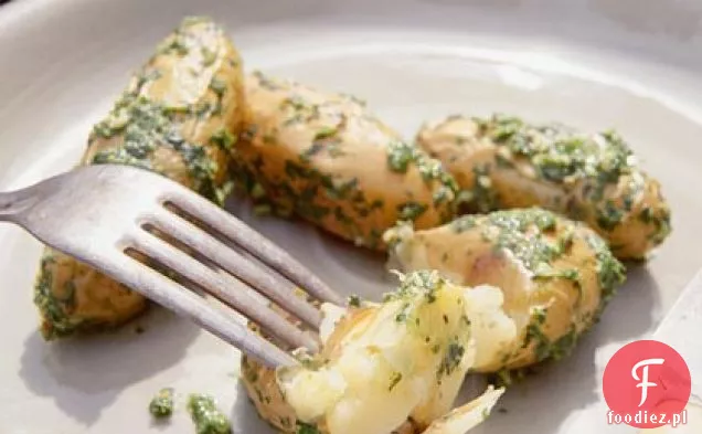 Fingerling Ziemniaki Z Oregano Pesto