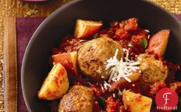 Saucy Patelnia Klopsiki I Ziemniaki