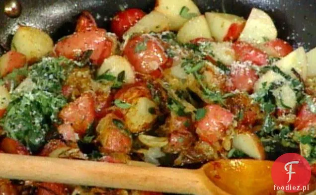 Młode ziemniaki z Oregano (Patate Ariganate)