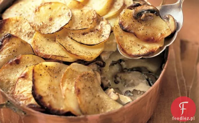 Yukon Gold Potato And Wild Mushroom Gratin