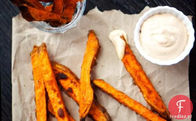 Chrupiące Frytki Z Chipotle Aioli