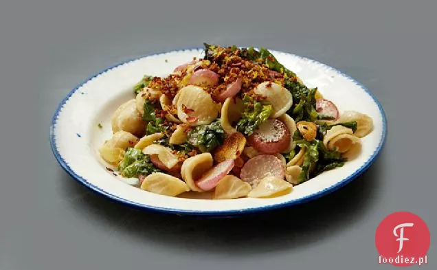 Pełnoziarniste Orecchiette Z Gorzką Zielenią I Rzodkiewką