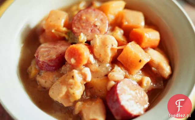 Jesienny Ragout z prażonymi warzywami