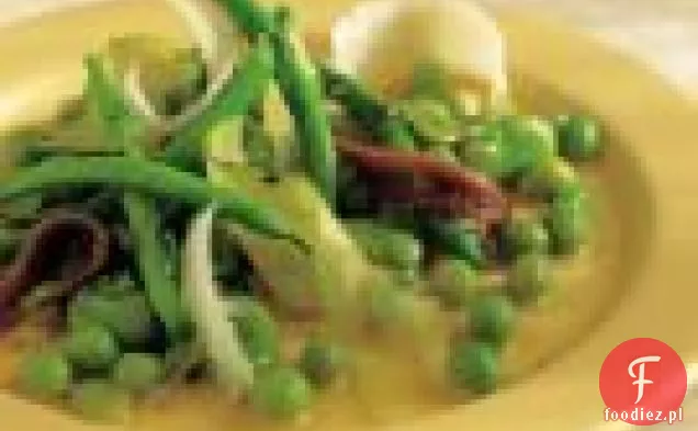Favas, Fasolka Szparagowa, Groszek I Cukinia Wstążki