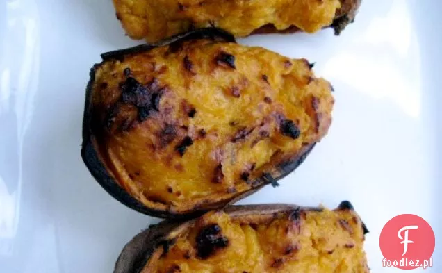 Chipotle, Pomarańcza, Klon Dwa Razy Pieczone Słodkie Ziemniaki