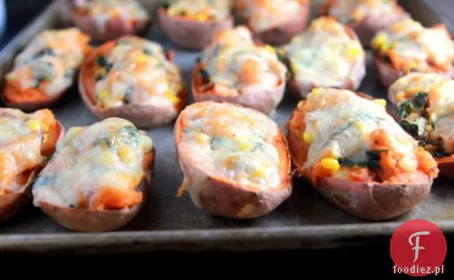 Sassy Sweet Potato Skins