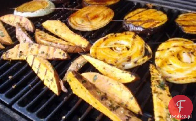 Grillowane Słodkie Ziemniaki Frytki Przepis