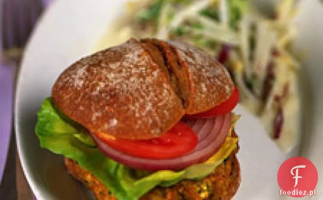 Słodkie Ziemniaki Tofu Burger