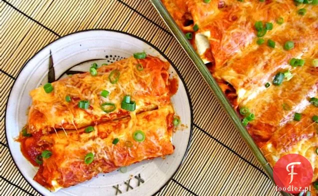 Chorizo & Sweet Potato Enchiladas
