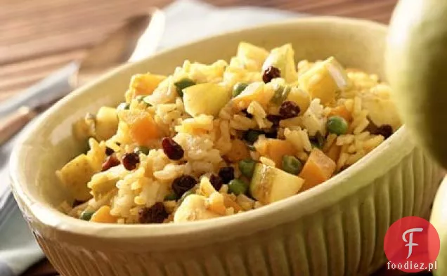 Curry Sweet Potato-Apple Pilaf