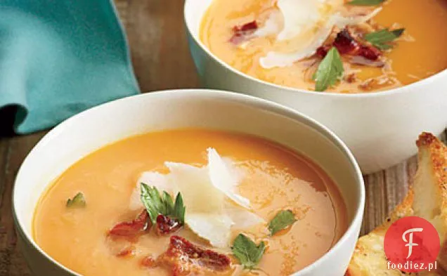 Kremowa Zupa Ze Słodkich Ziemniaków