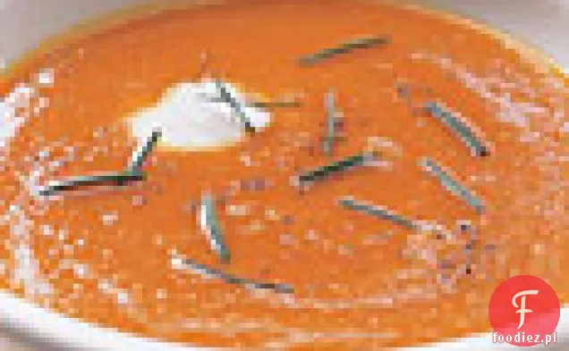 Ekologiczna zupa marchewkowa z esencją imbirową