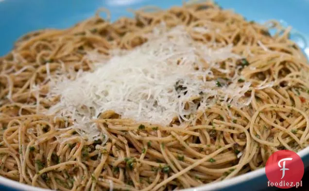 Pesto po meksykańsku z ryżem lub makaronem pełnoziarnistym