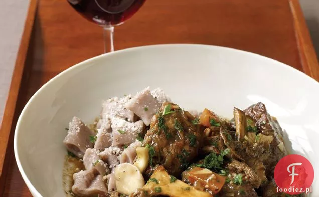Wieprzowina i dziki Grzyb Daube