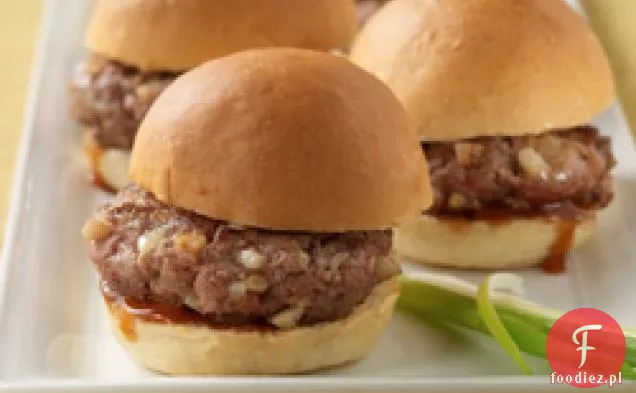 Mini burgery inspirowane kuchnią azjatycką