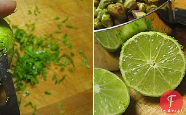 Surowy Kardamon Limonka Pistacje