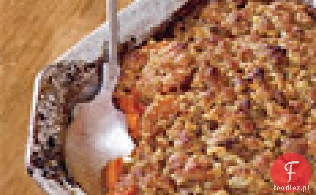 Ignamy granatowe z syropem klonowym Blis i cukrem klonowym Streusel