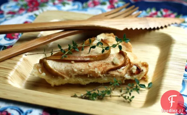Tarta jabłkowa z skórką cytrynowo-tymiankową