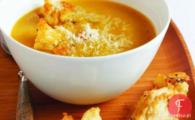 Grzanki z szałwią i parmezanem