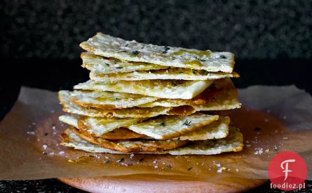 Flatbreads Z Miodem, Tymiankiem I Solą Morską
