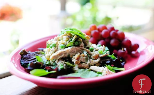 Sałatka Z Kurczaka Z Cytrynową Bazylią