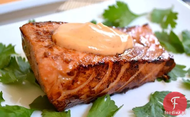 Teriyaki Salmon W / Sriracha Mayo