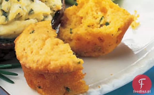 Muffinki ze szczypiorkiem