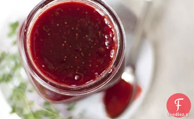 Dżem Truskawkowy Ze Skórką Cytrynową I Tymiankiem