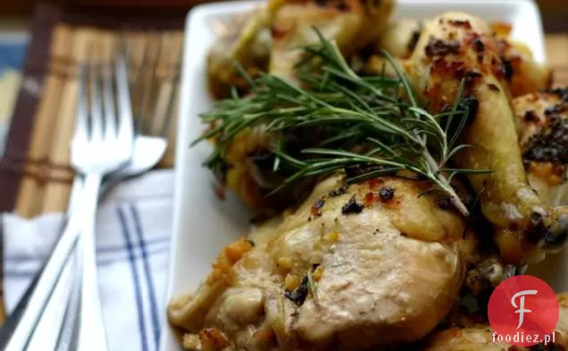 Rosemary Lemon Pieczony Kurczak