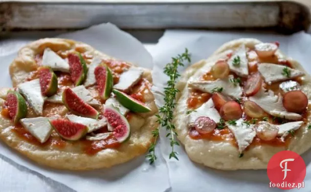 Przepis Na Pizzę Fig & Brie-Lub Z Winogronami