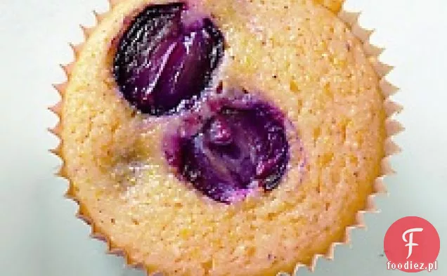 Muffinki kukurydziano-winogronowe bezglutenowe