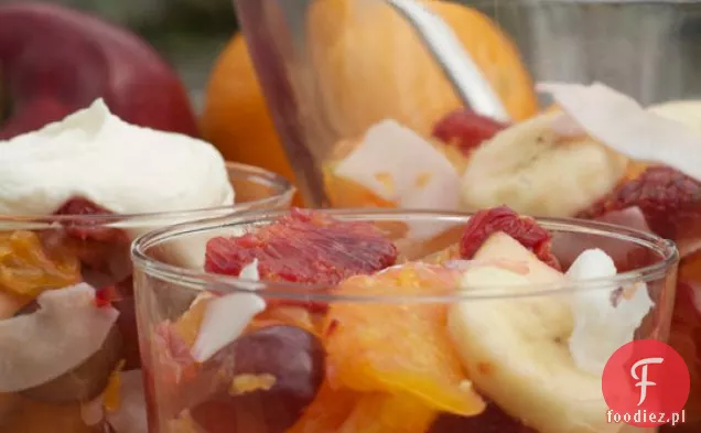 Blood Orange Ambrozja Z Crème Fraiche